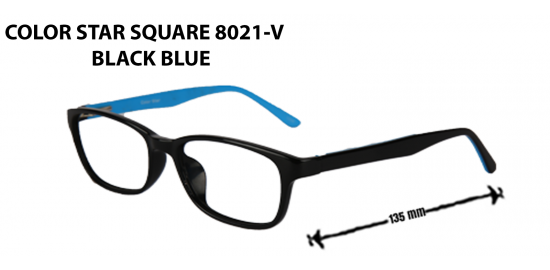 COLOR STAR SQUARE 8021-V BLACK BLUE